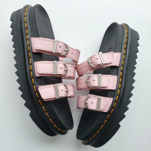 Dr. Martens Shoes - NWOT Dr Martens Pink Platform Sandel.